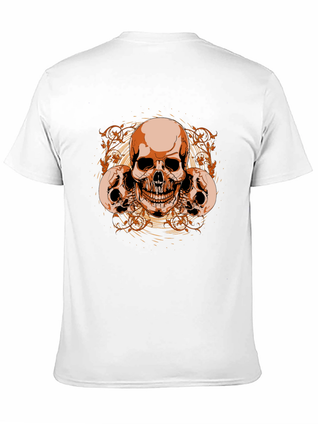 Skull Graphic Tee - Mens Fashion T-Shirt