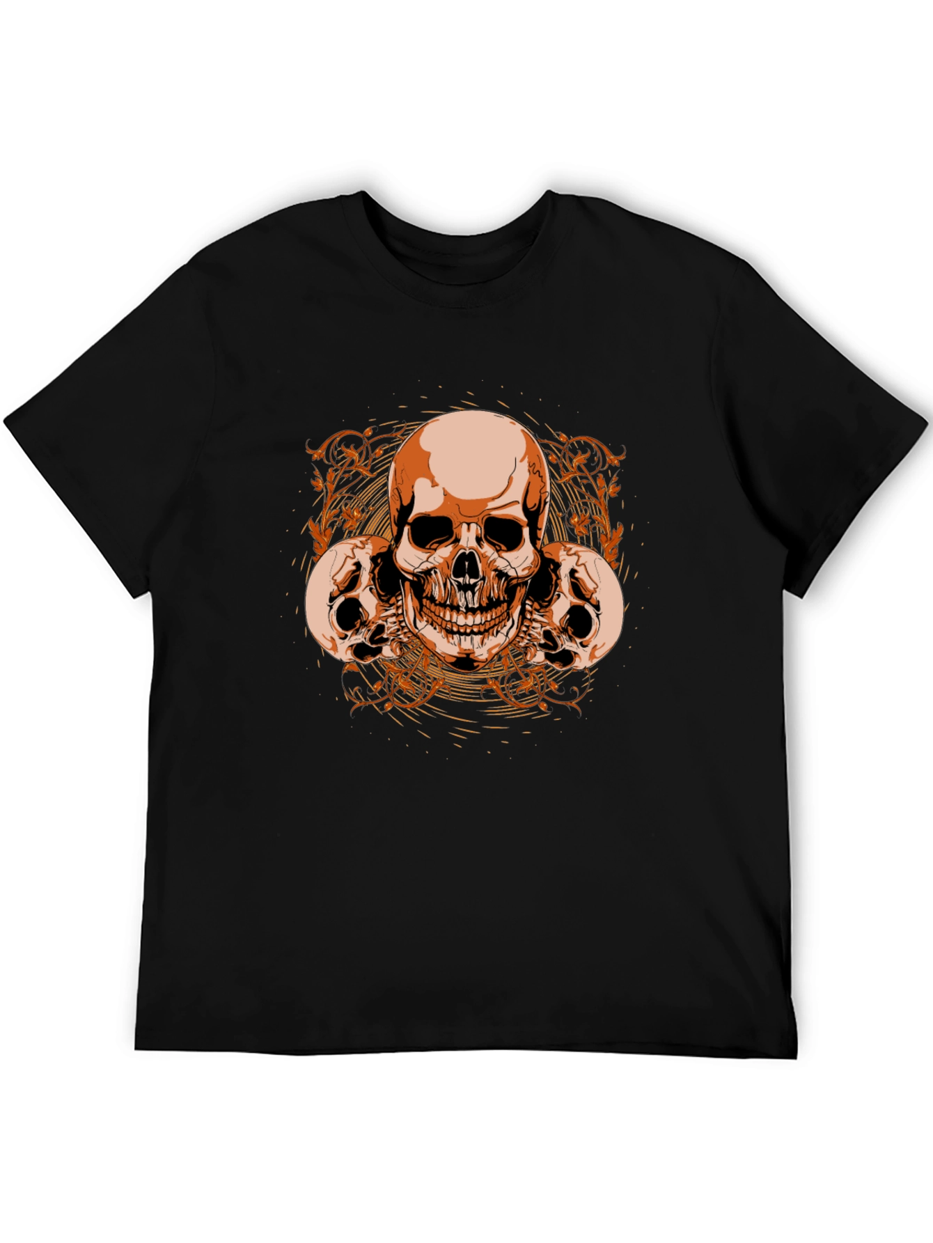 Skull Graphic Tee - Mens Fashion T-Shirt
