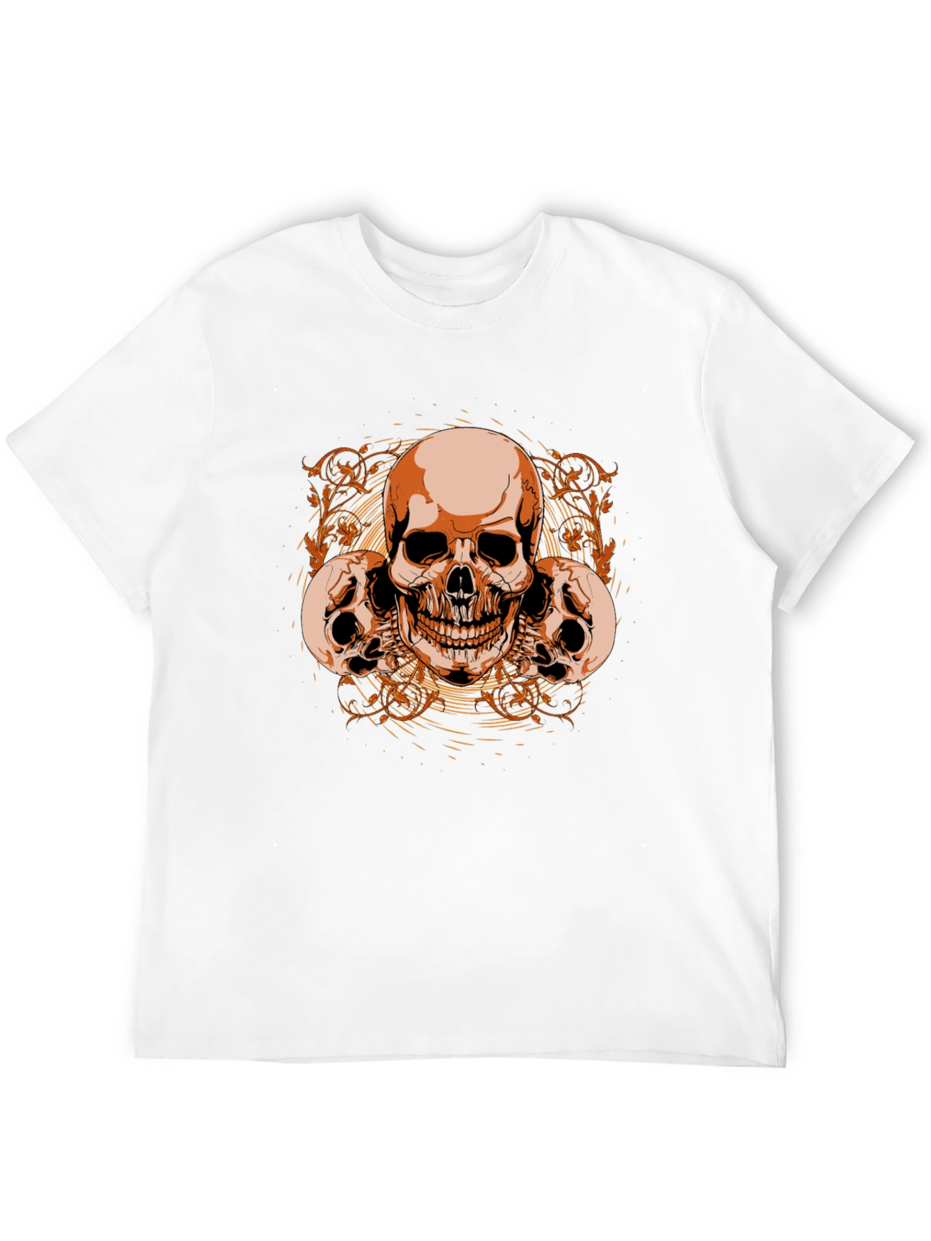 Skull Graphic Tee - Mens Fashion T-Shirt