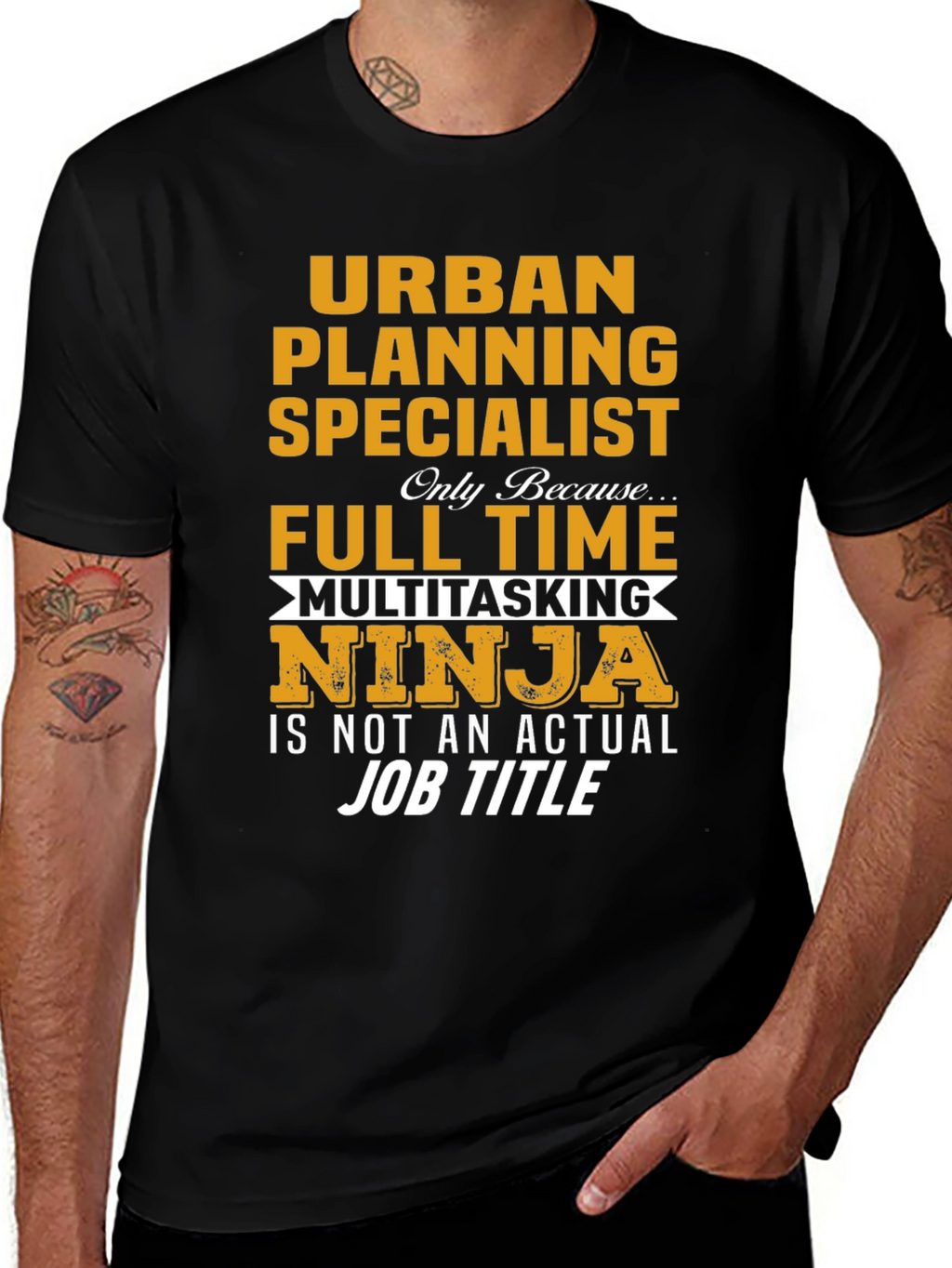 Urban Planner Ninja T-Shirt