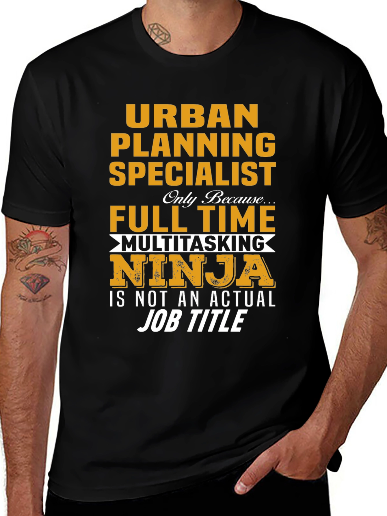 Urban Planner Ninja T-Shirt