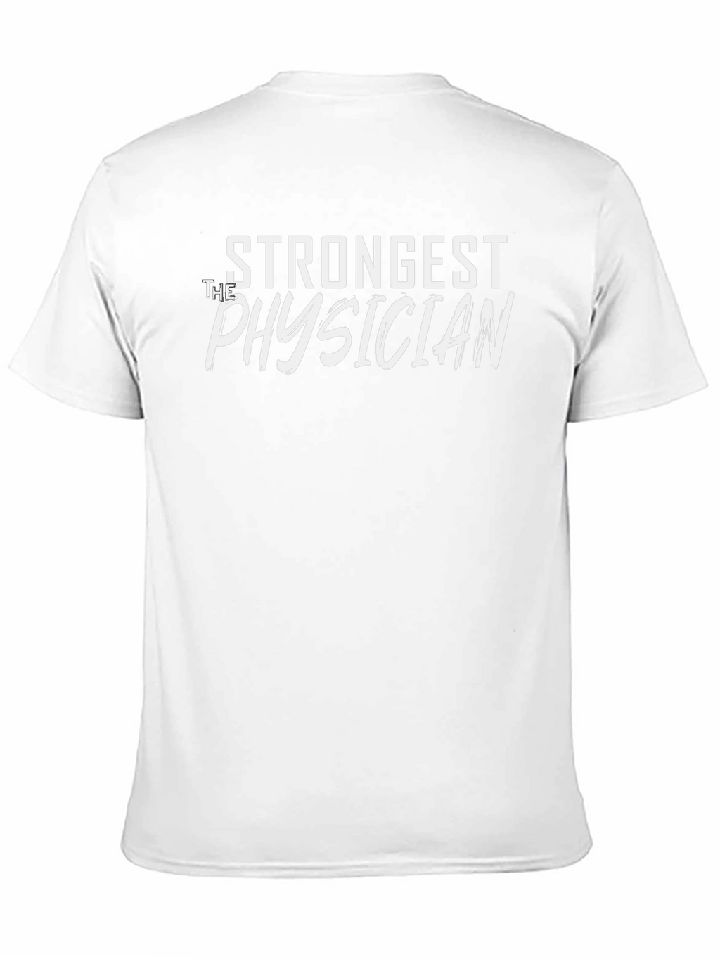 Strongest Physician Graphic T-Shirt - Black