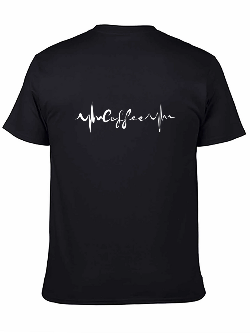 Coffee Heartbeat T-Shirt - Caffeine Lover Tee