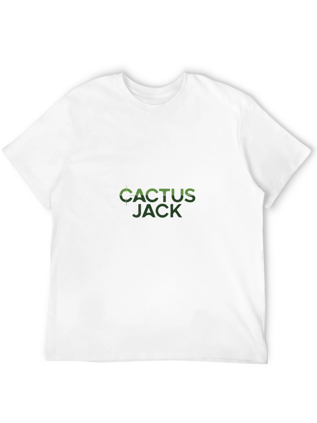 Cactus Jack Black Cotton Graphic Tee