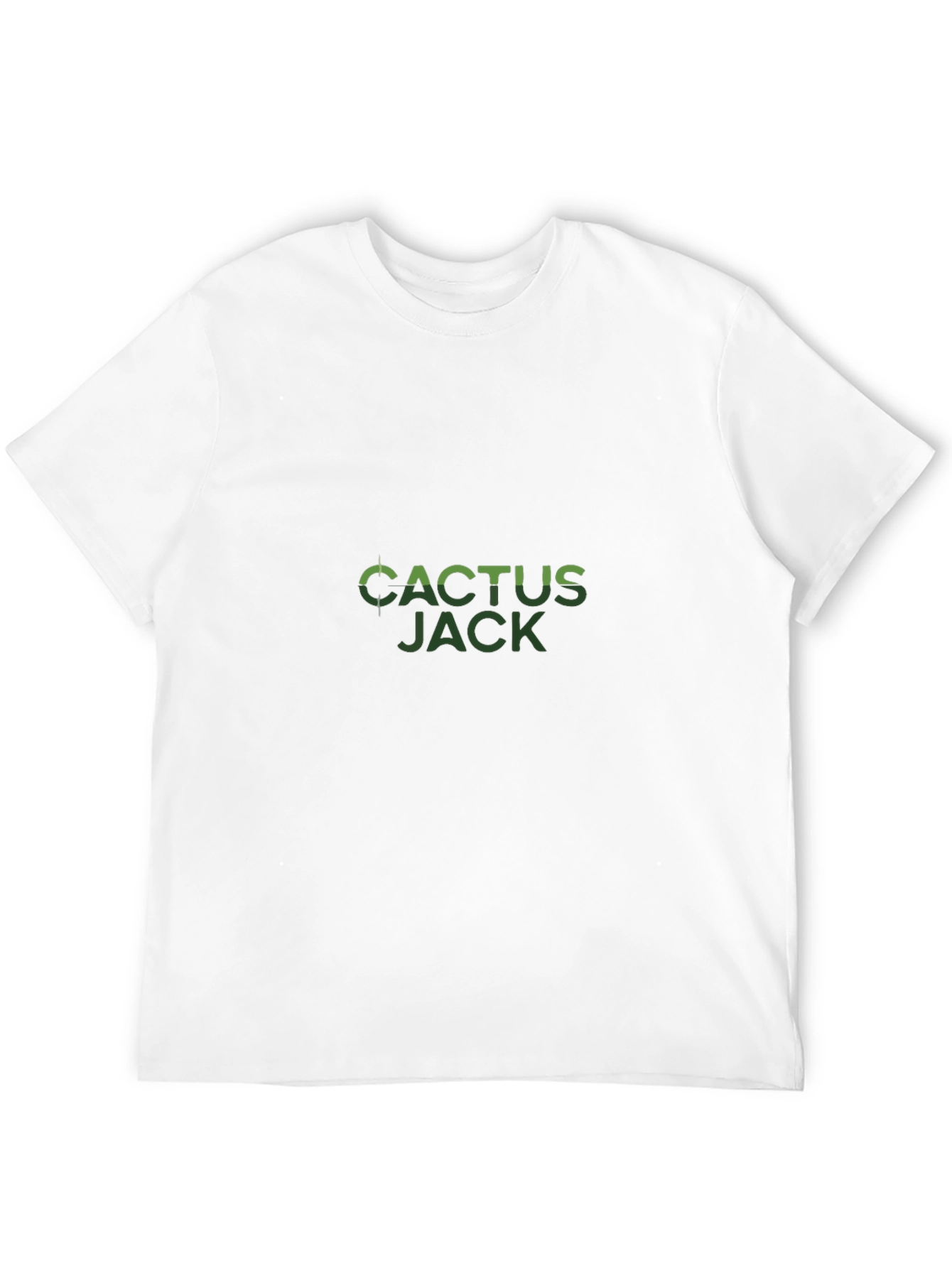 Cactus Jack Black Cotton Graphic Tee