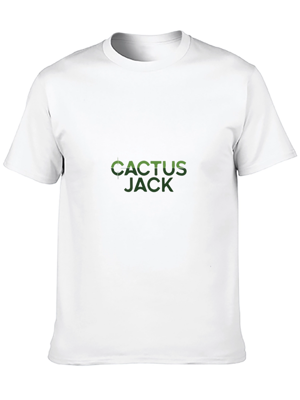 Cactus Jack Black Cotton Graphic Tee