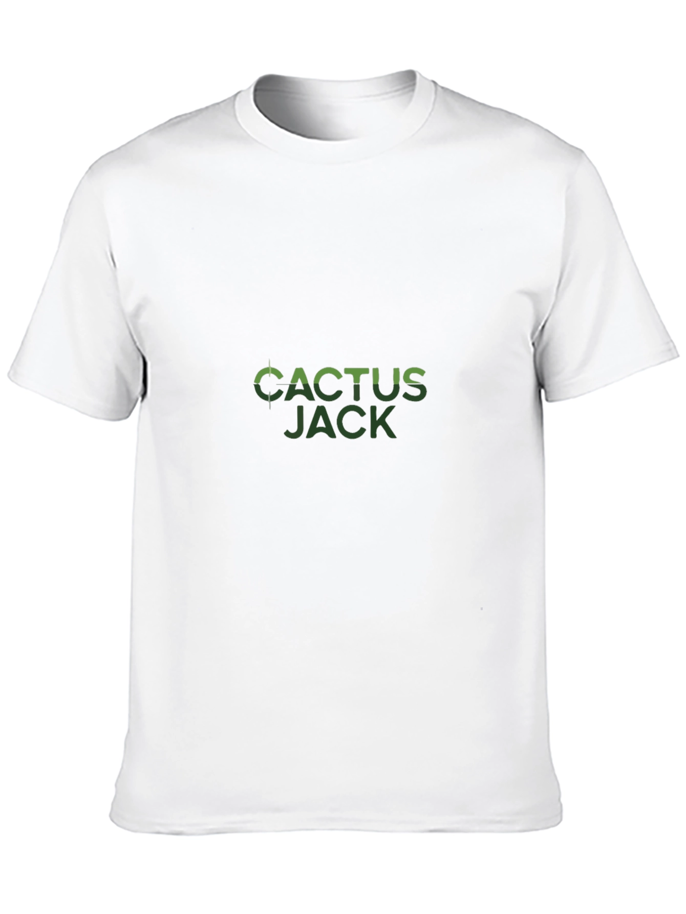 Cactus Jack Black Cotton Graphic Tee