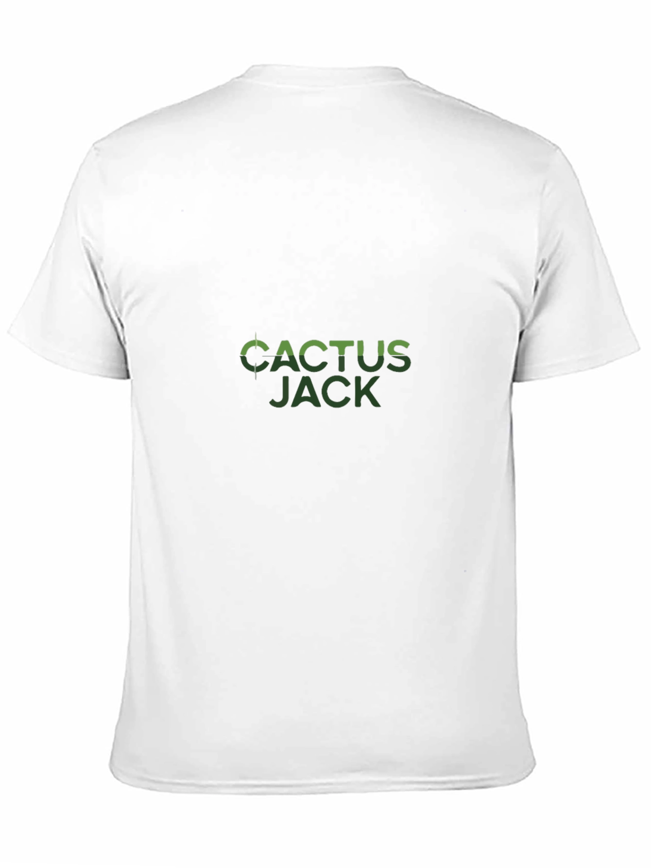 Cactus Jack Black Cotton Graphic Tee