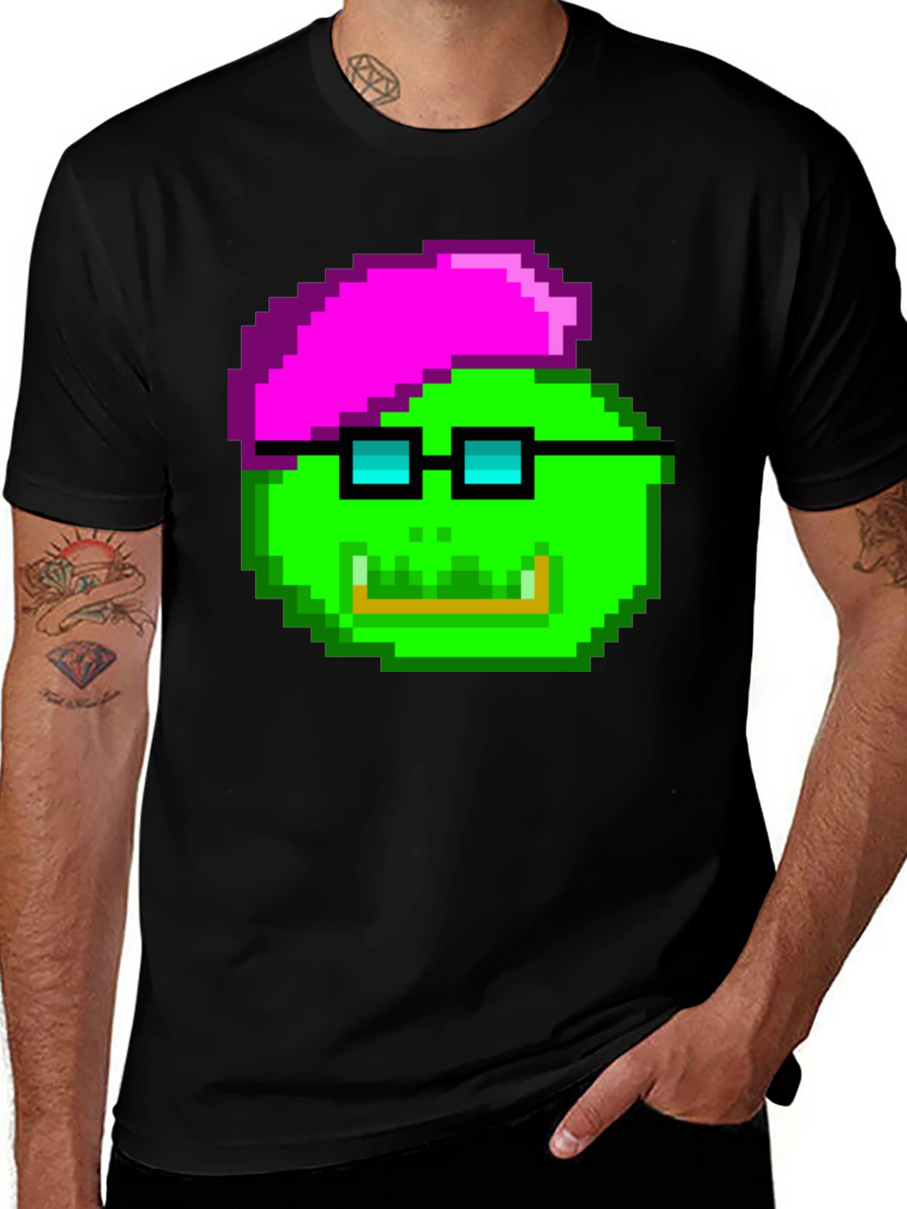 Pixel Art T-Shirt - Geek Chic Style