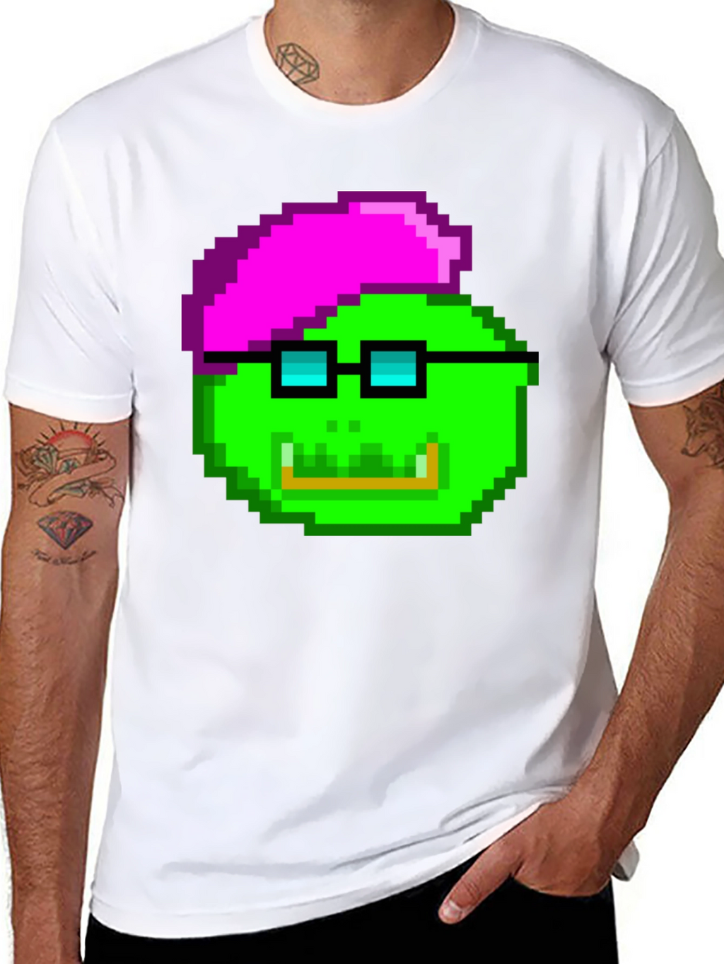 Pixel Art T-Shirt - Geek Chic Style