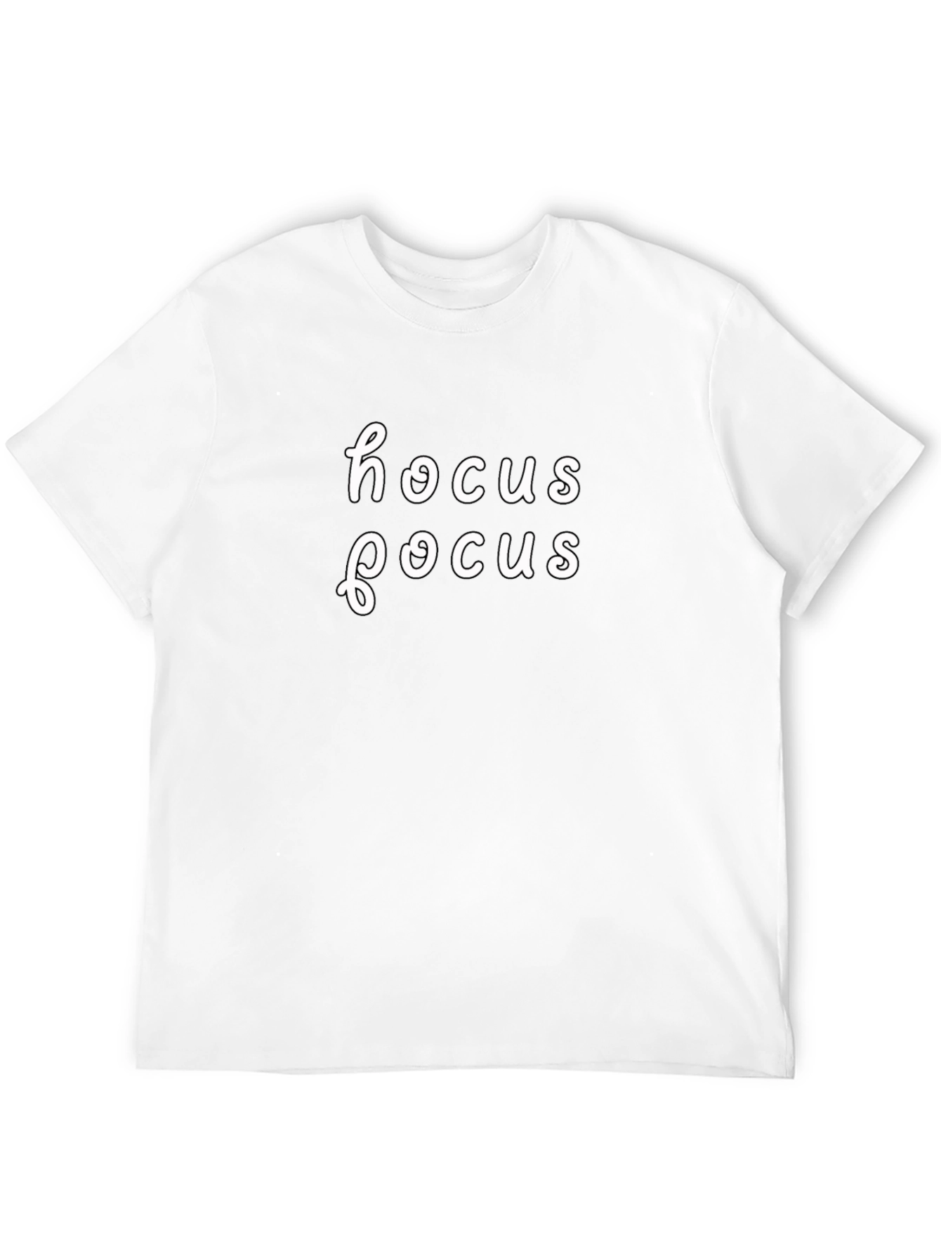 Hocus Focus Graphic Tee - Comfy Black T-Shirt
