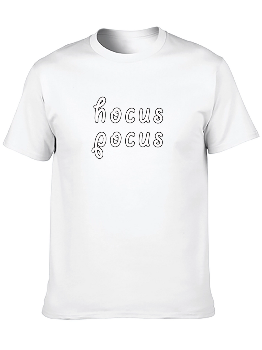 Hocus Focus Graphic Tee - Comfy Black T-Shirt