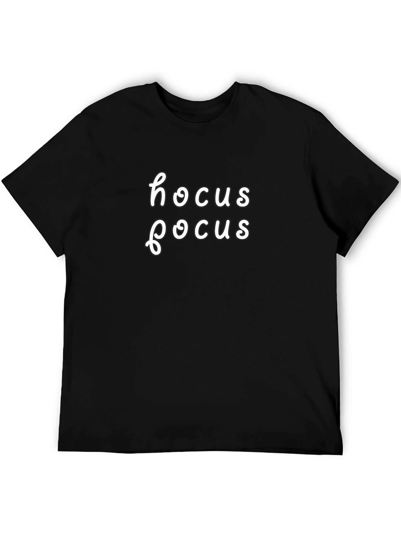 Hocus Focus Graphic Tee - Comfy Black T-Shirt