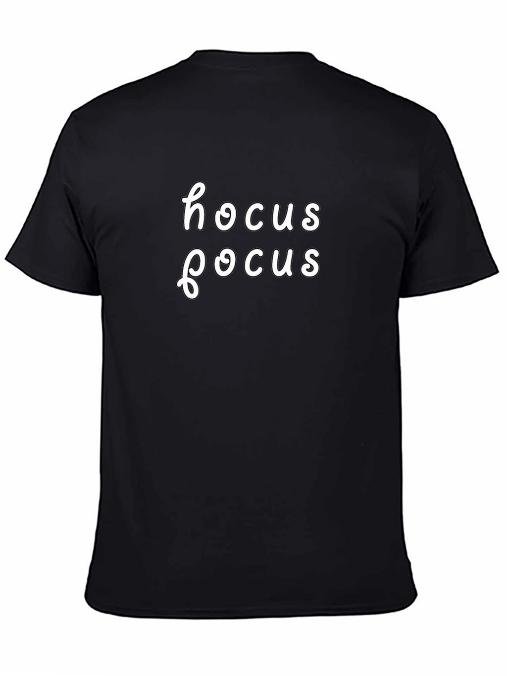 Hocus Focus Graphic Tee - Comfy Black T-Shirt