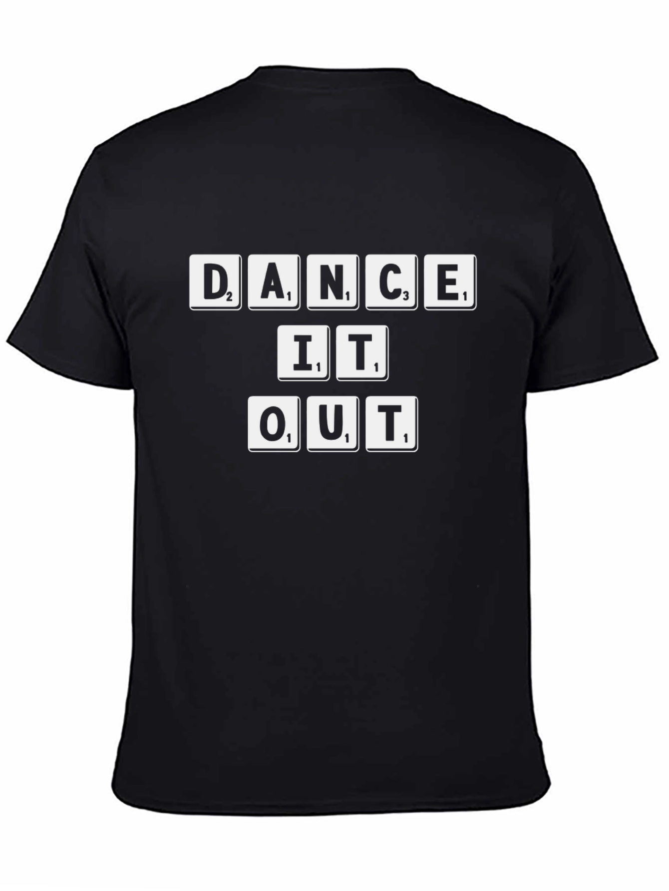 Dance It Out Graphic Tee - Scrabble Style
