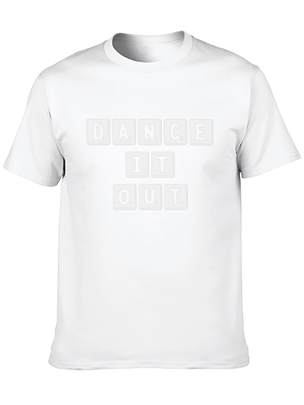 Dance It Out Graphic Tee - Scrabble Style