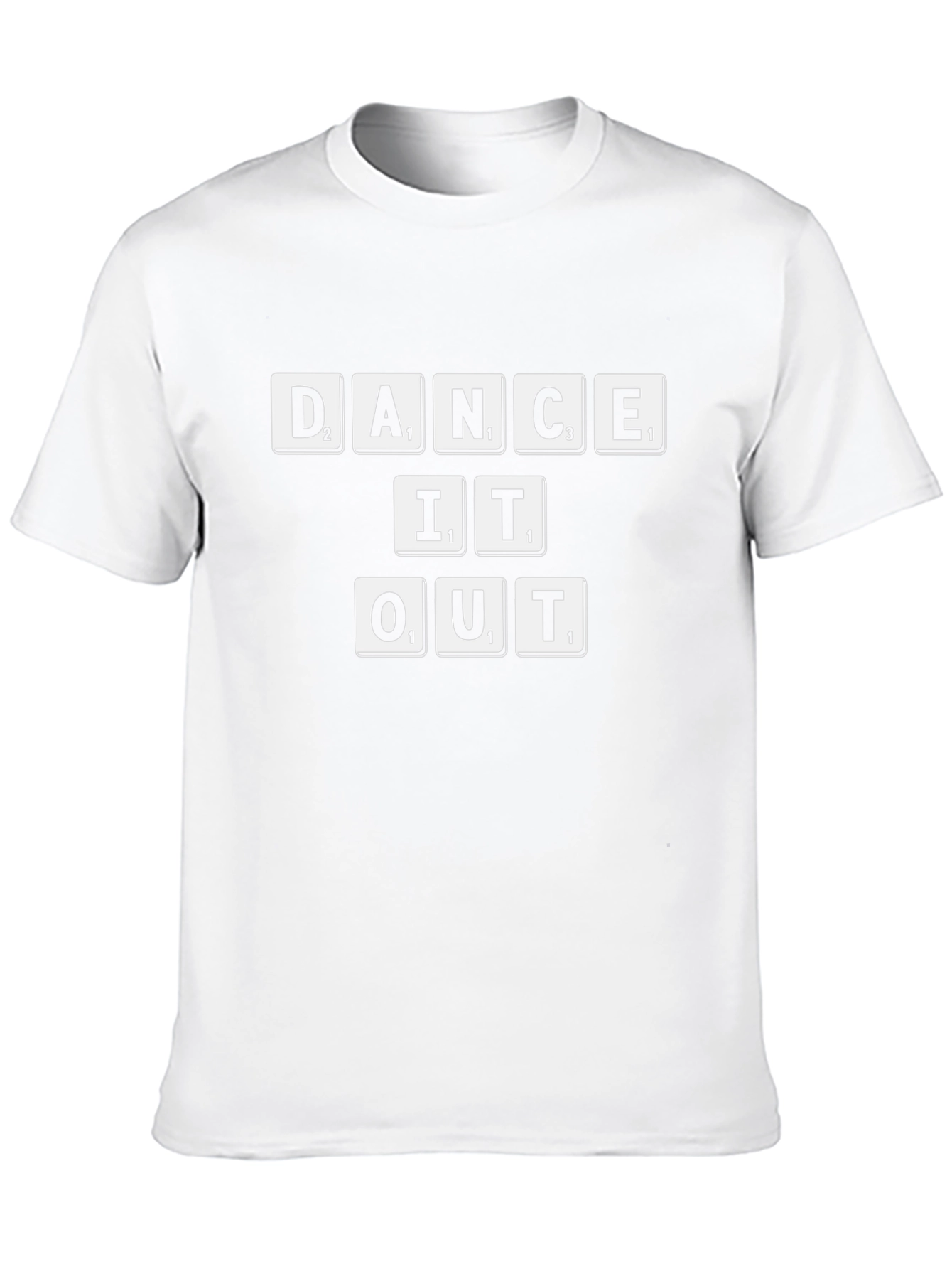 Dance It Out Graphic Tee - Scrabble Style