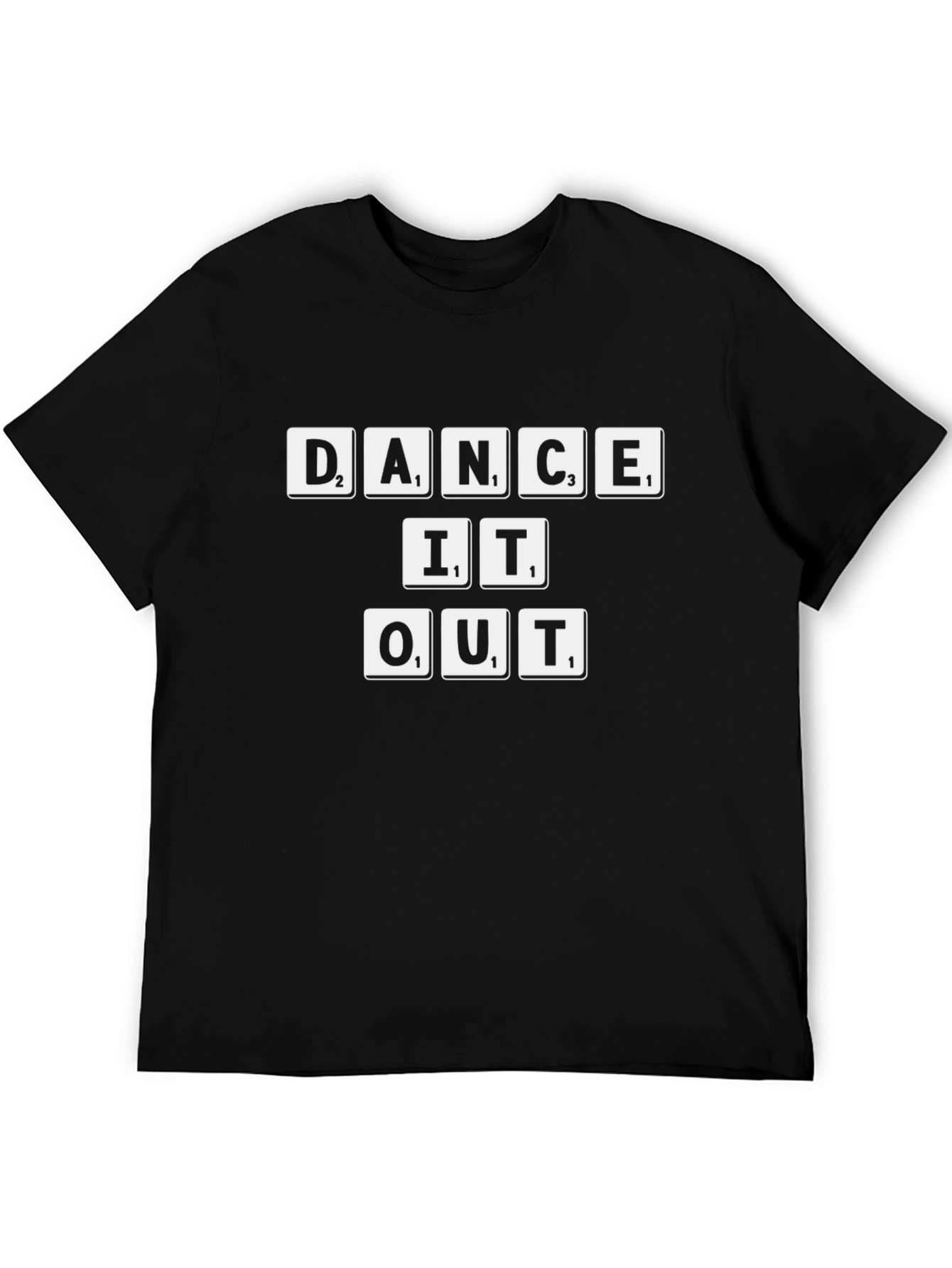 Dance It Out Graphic Tee - Scrabble Style