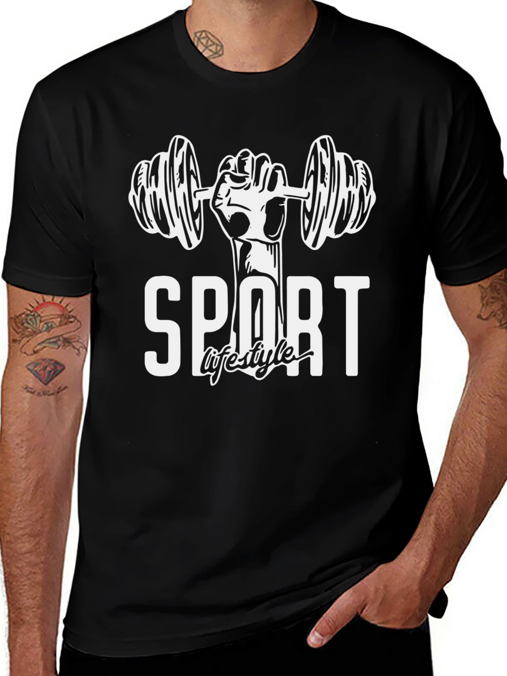 Sport Lifestyle T-Shirt - Gym & Fitness Apparel