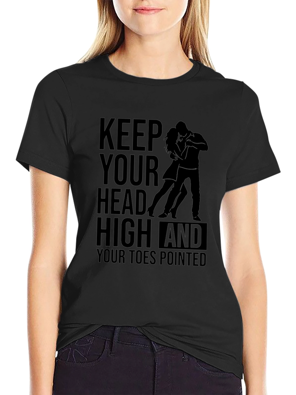 Keep Your Head High T-Shirt - Dance Inspired Tee