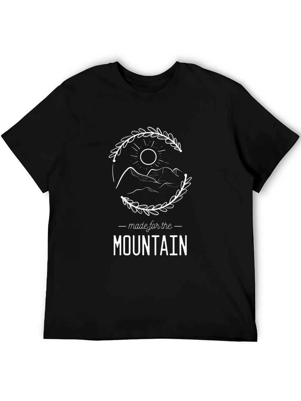 Made for the Mountain Graphic Tee - Black