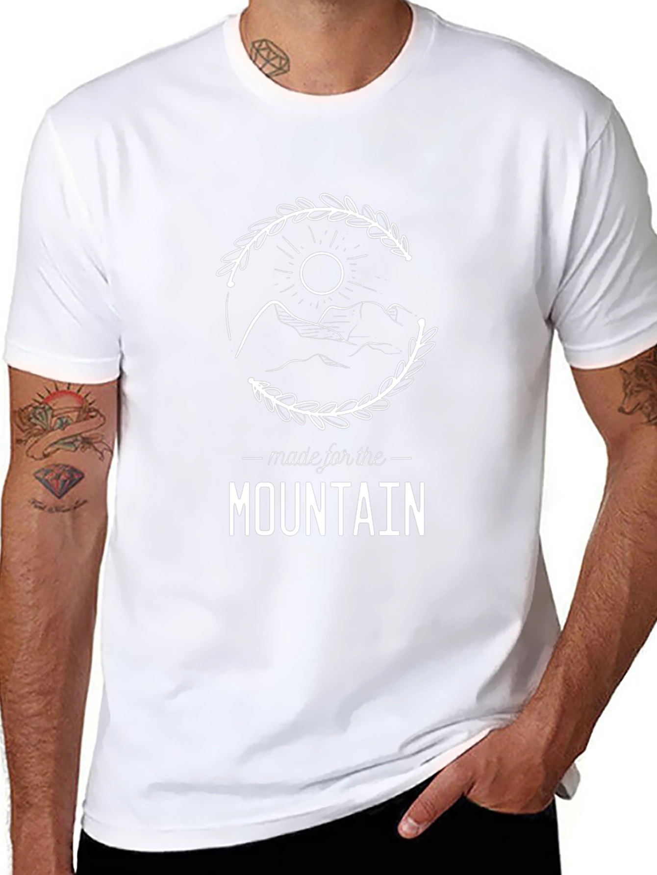 Made for the Mountain Graphic Tee - Black