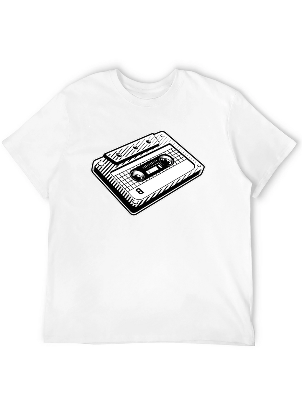 Retro Cassette Tape Graphic T-Shirt