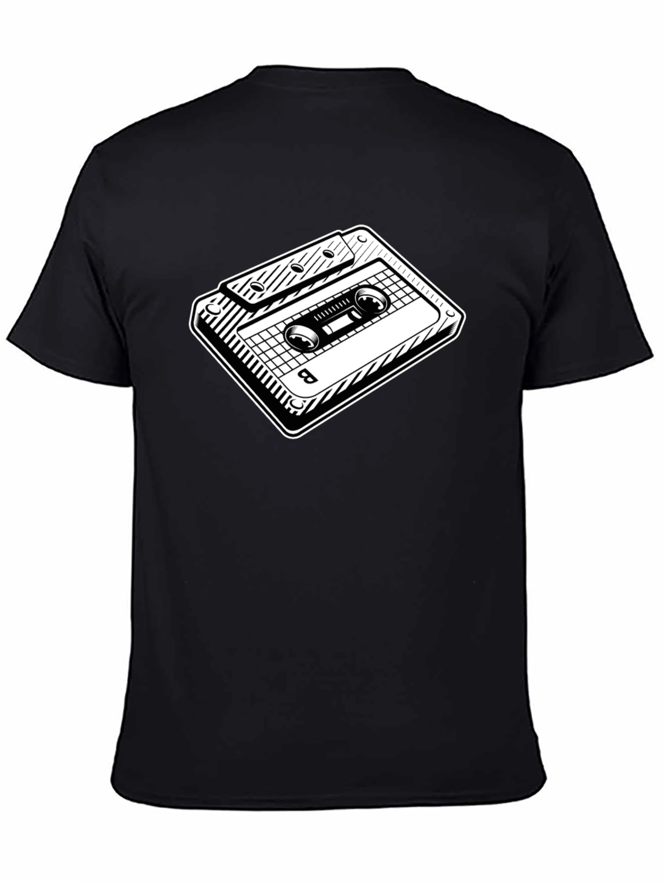 Retro Cassette Tape Graphic T-Shirt