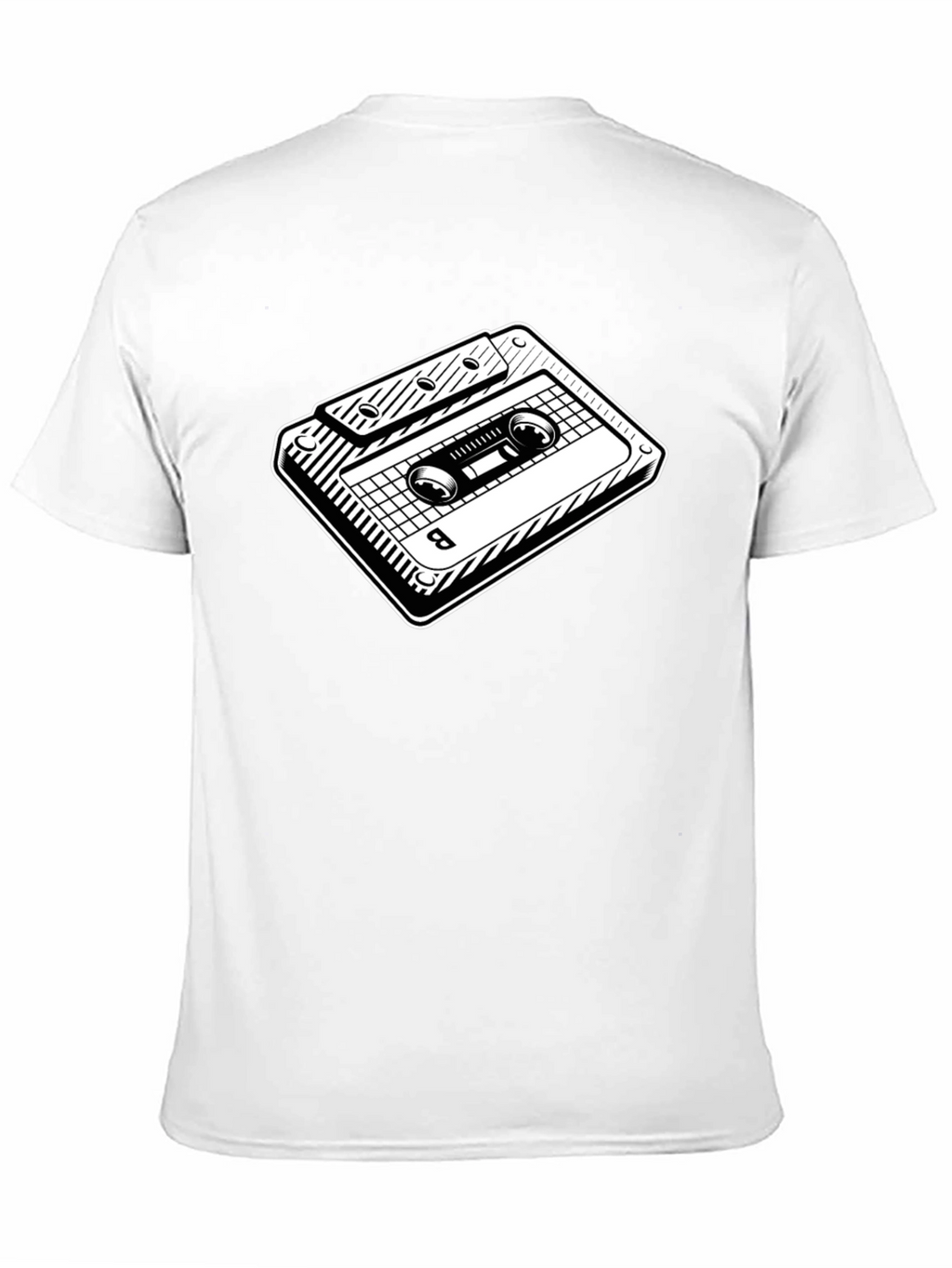 Retro Cassette Tape Graphic T-Shirt