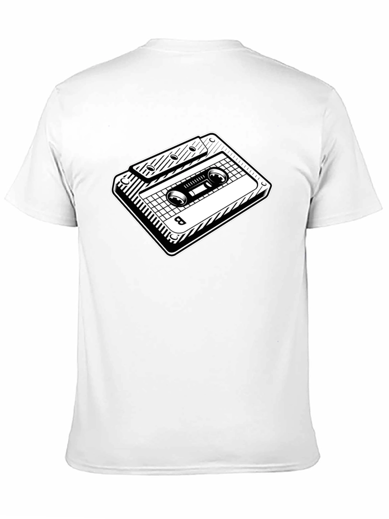 Retro Cassette Tape Graphic T-Shirt