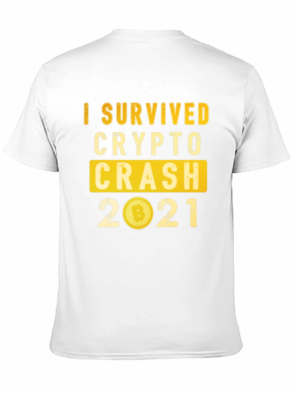Crypto Crash 2021 Survivor T-Shirt