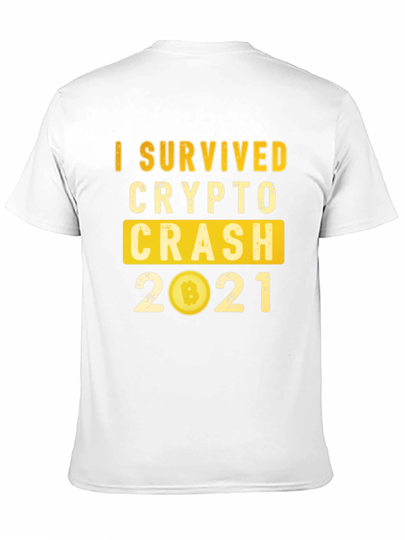 Crypto Crash 2021 Survivor T-Shirt