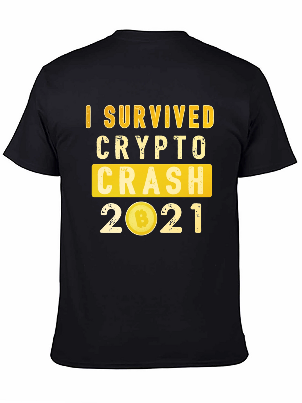 Crypto Crash 2021 Survivor T-Shirt