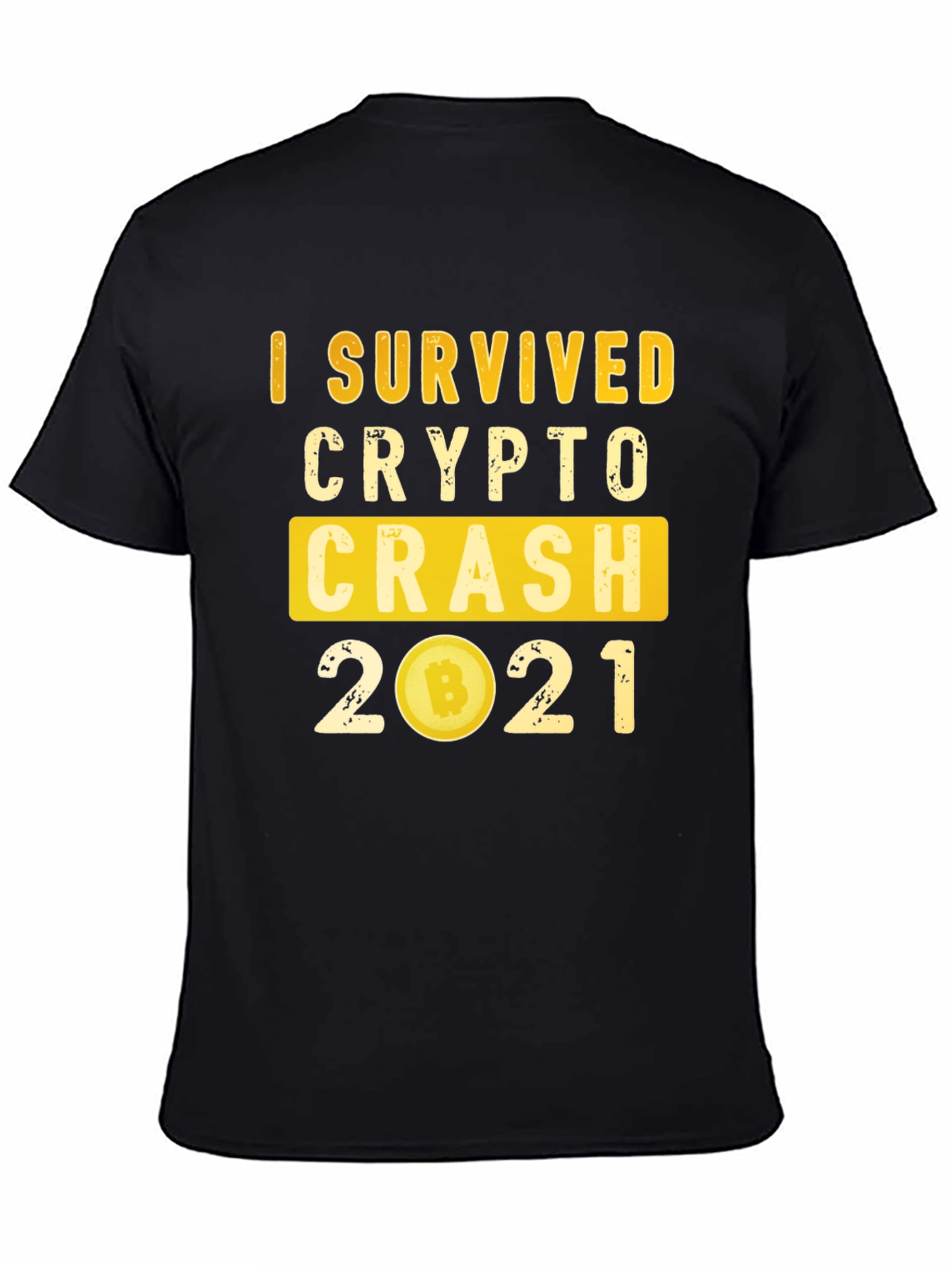 Crypto Crash 2021 Survivor T-Shirt