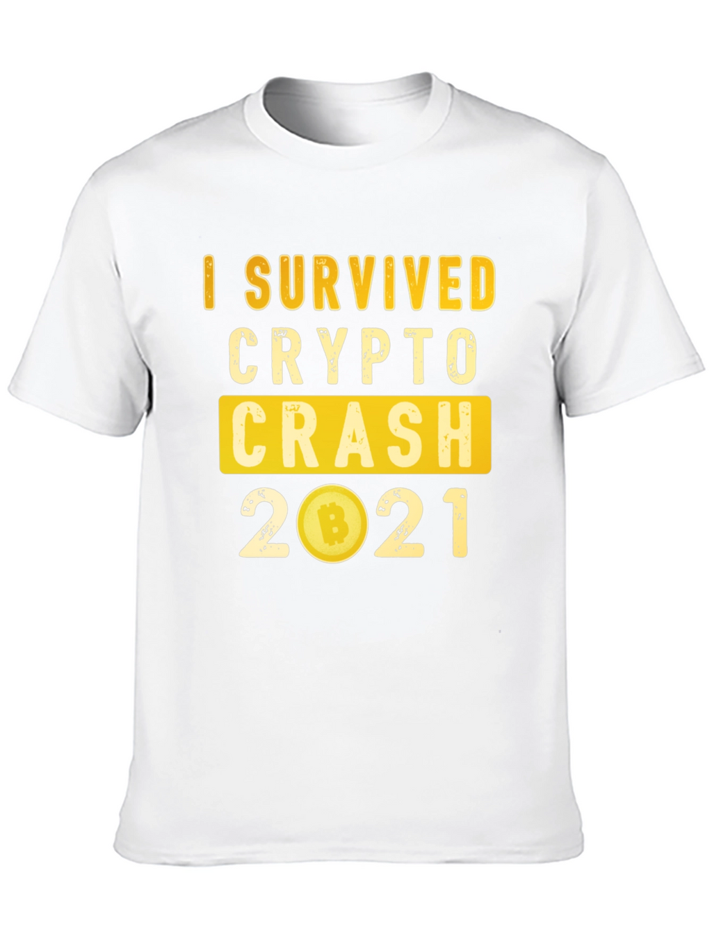 Crypto Crash 2021 Survivor T-Shirt