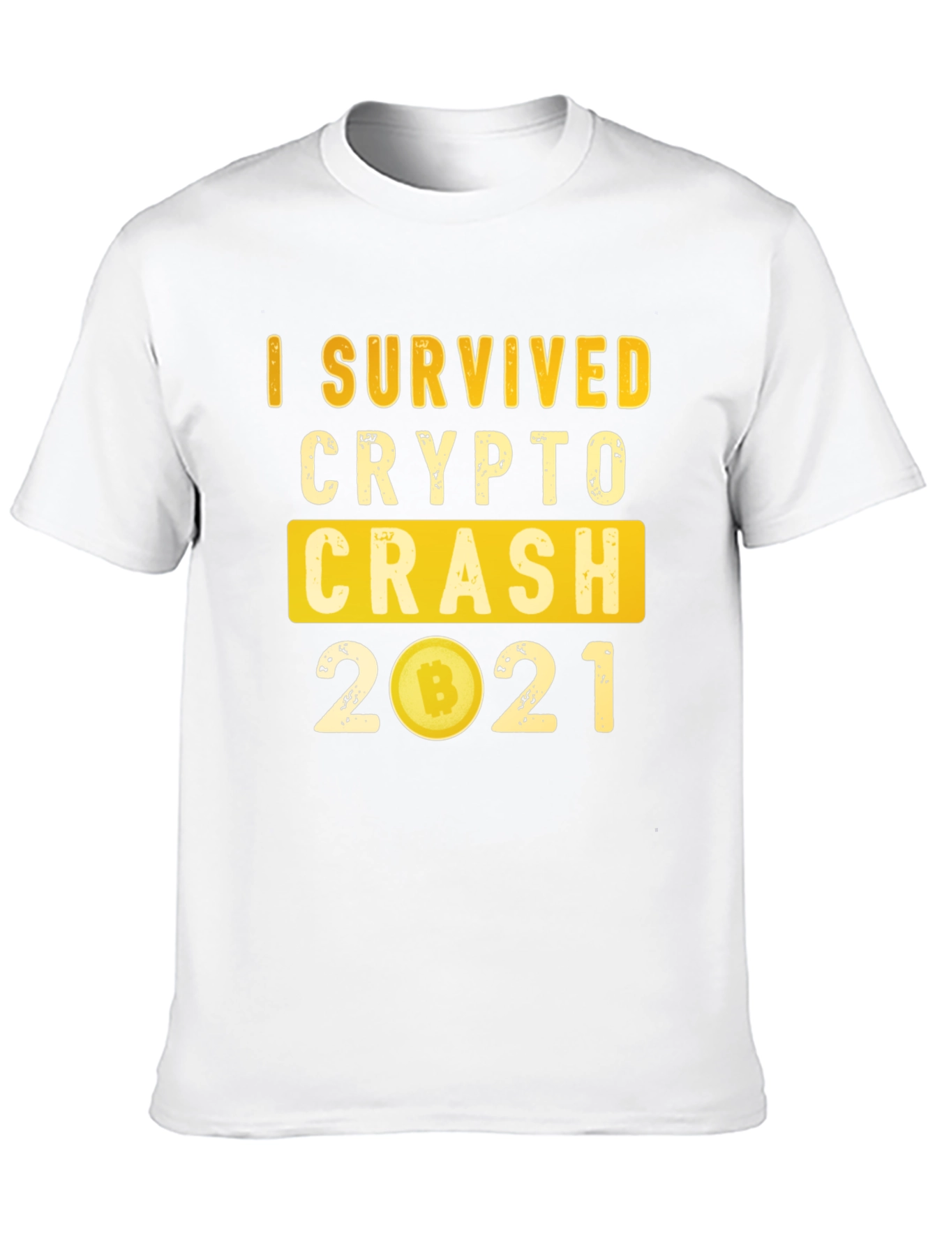 Crypto Crash 2021 Survivor T-Shirt