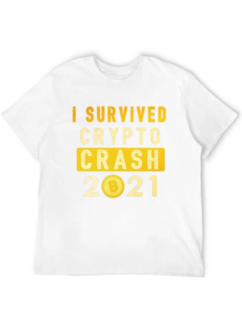 Crypto Crash 2021 Survivor T-Shirt