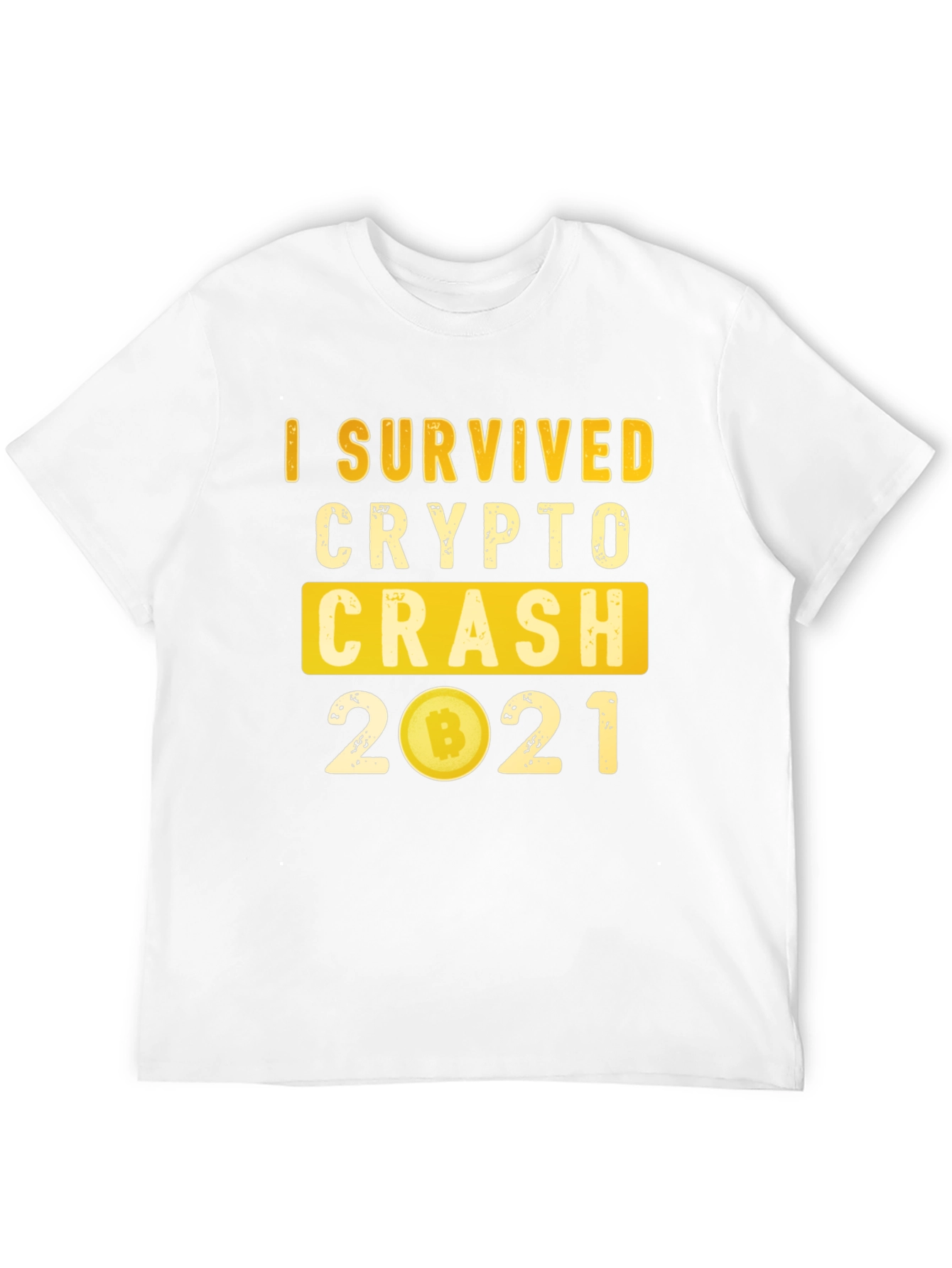 Crypto Crash 2021 Survivor T-Shirt