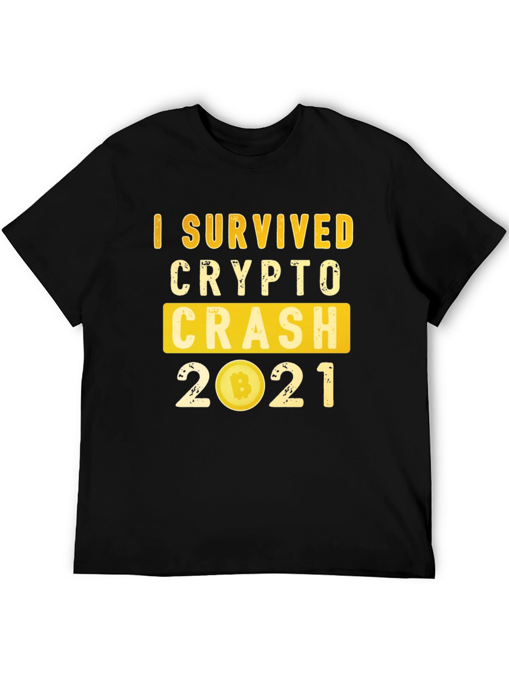 Crypto Crash 2021 Survivor T-Shirt