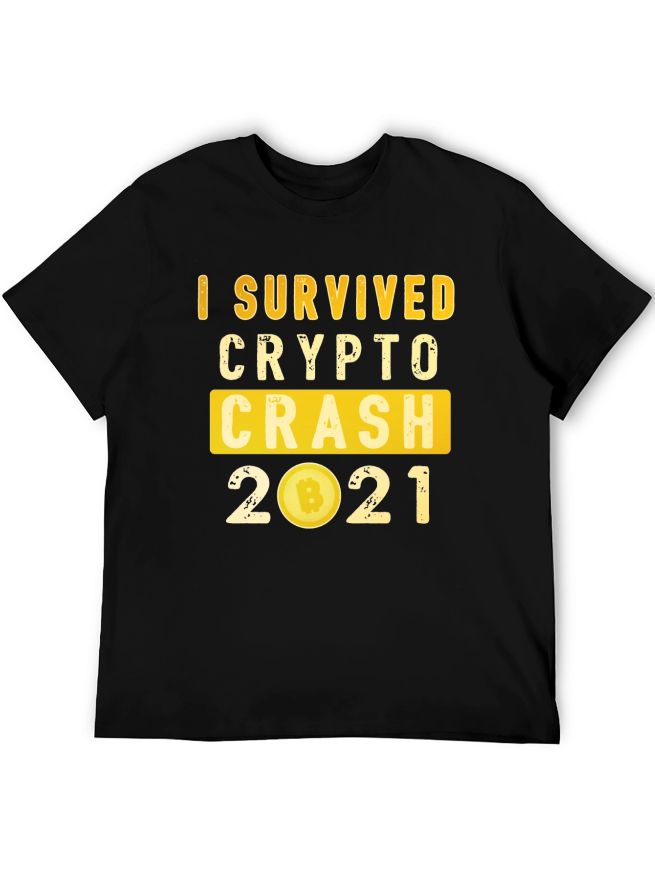 Crypto Crash 2021 Survivor T-Shirt