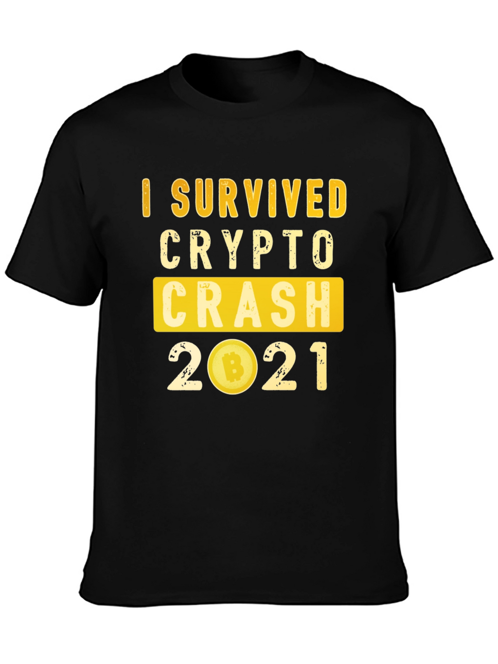 Crypto Crash 2021 Survivor T-Shirt