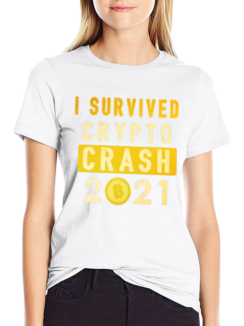 Crypto Crash 2021 Survivor T-Shirt