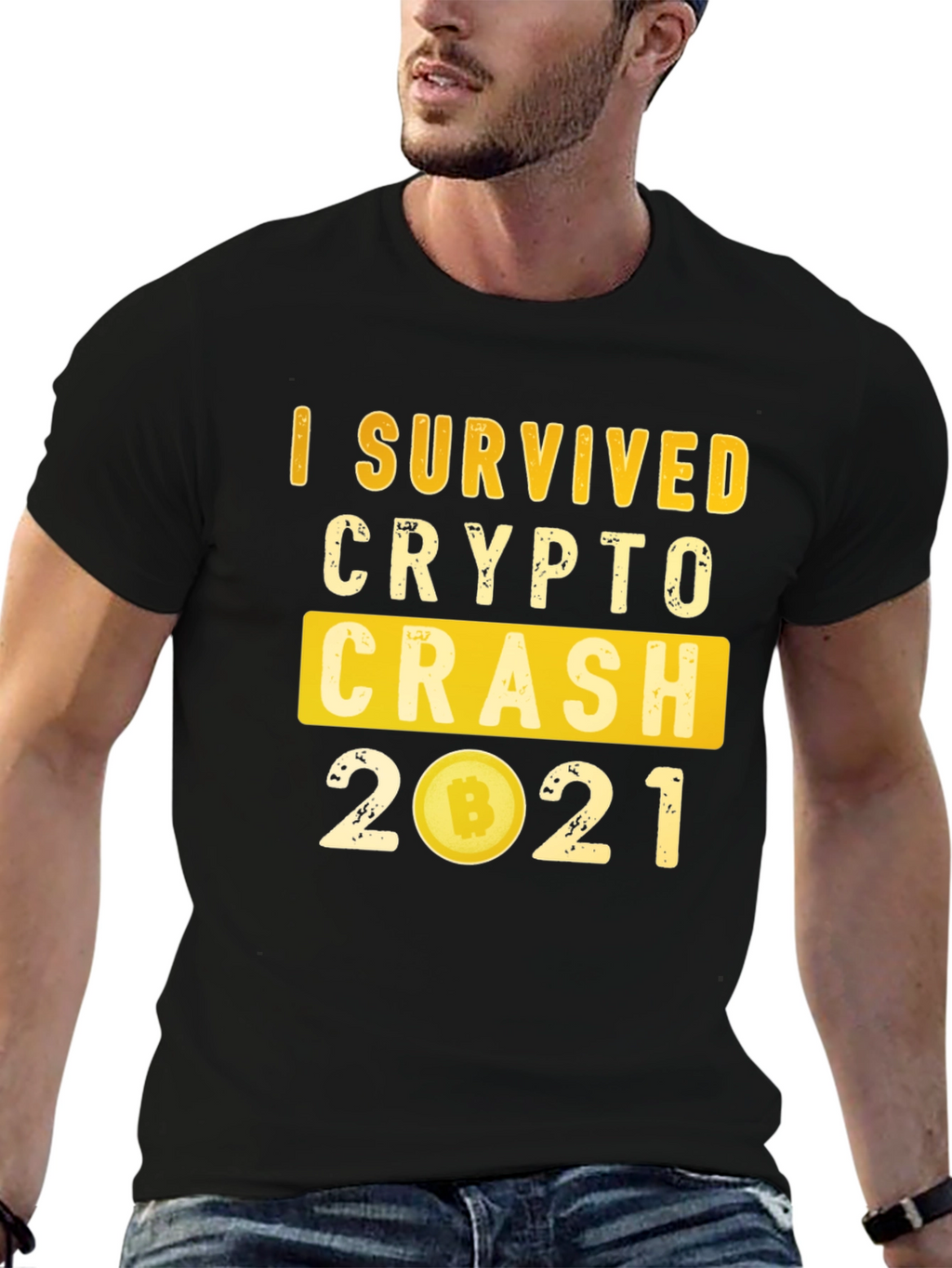 Crypto Crash 2021 Survivor T-Shirt