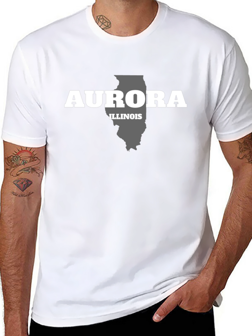 Aurora Illinois T-Shirt - City Pride Tee