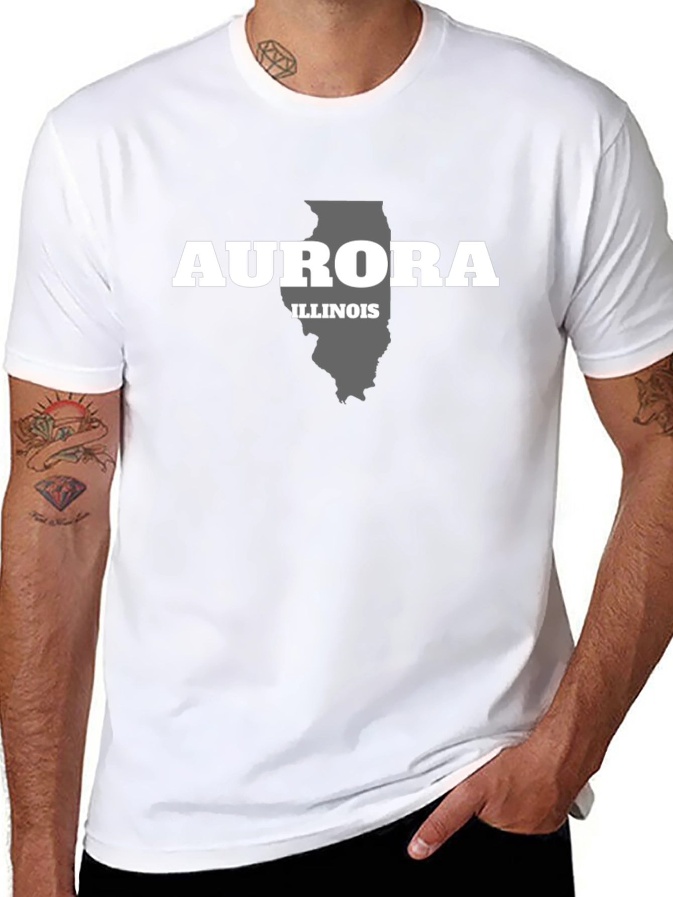 Aurora Illinois T-Shirt - City Pride Tee