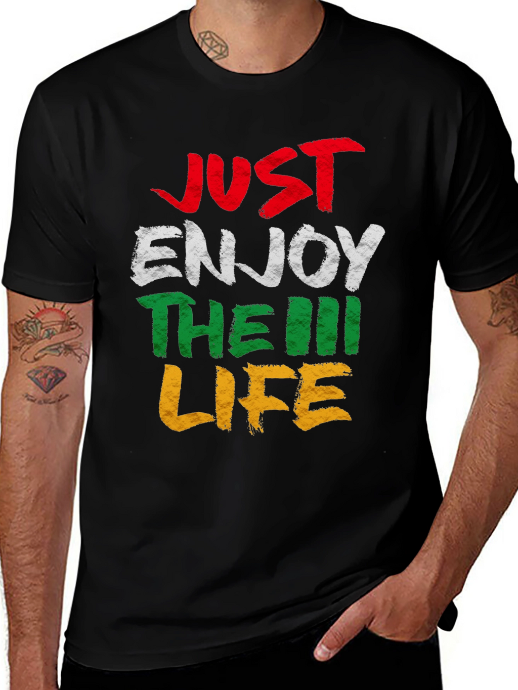 Just Enjoy The Life T-Shirt - Graphic Tee