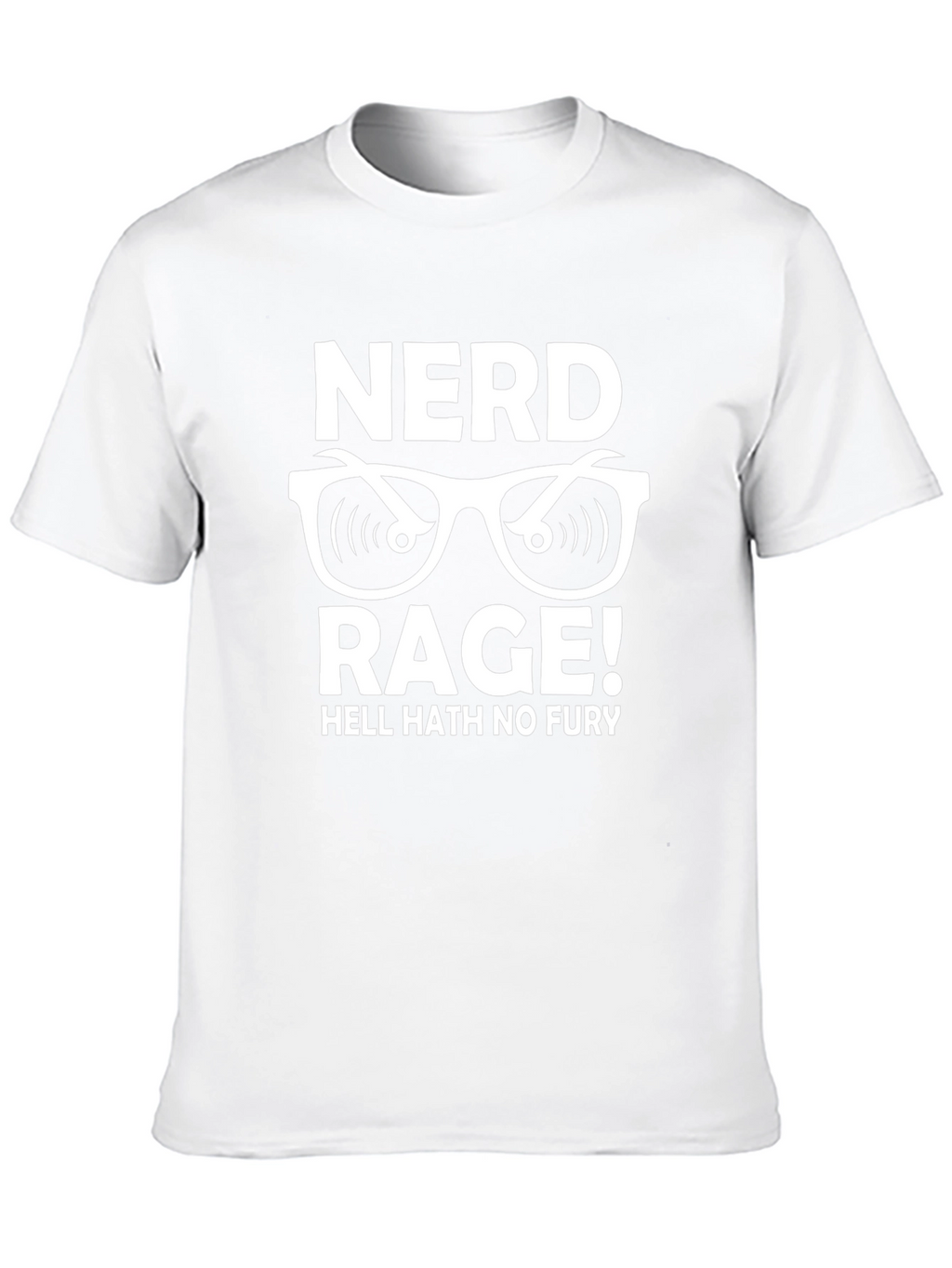 Nerd Rage Graphic Tee - Funny Geek Shirt