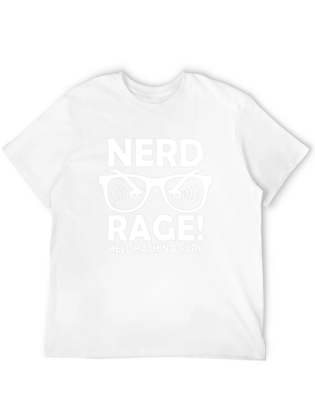 Nerd Rage Graphic Tee - Funny Geek Shirt