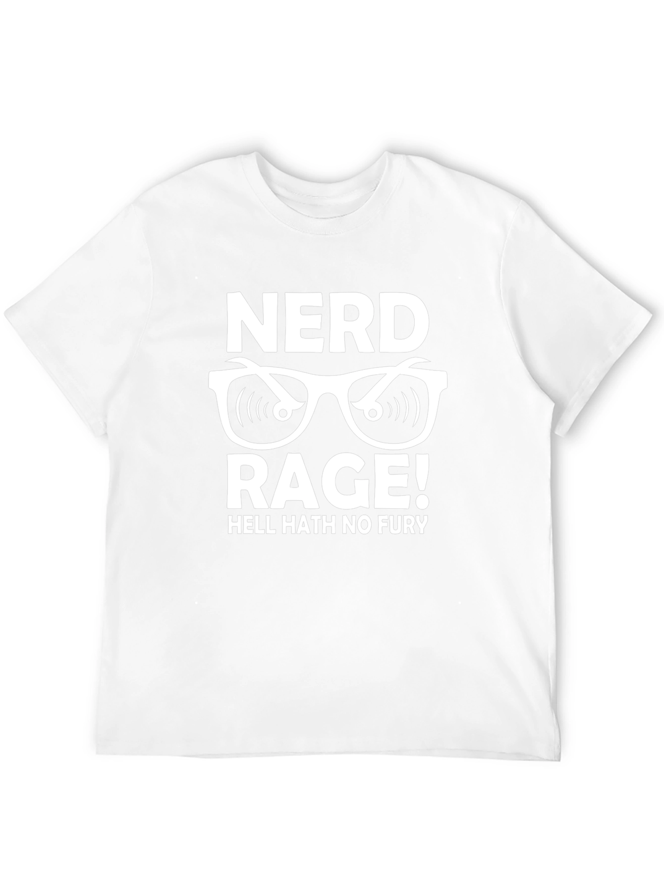 Nerd Rage Graphic Tee - Funny Geek Shirt