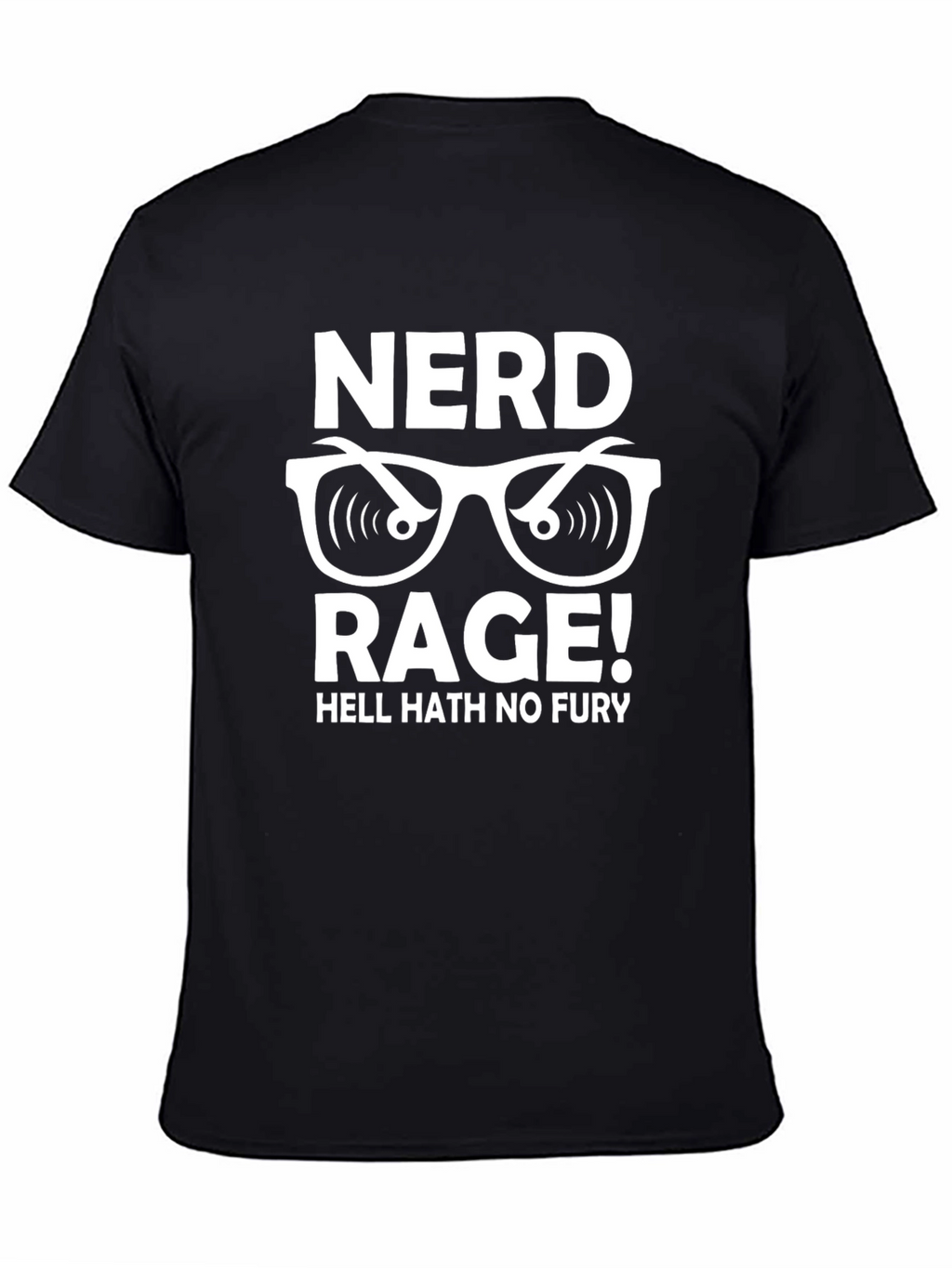 Nerd Rage Graphic Tee - Funny Geek Shirt